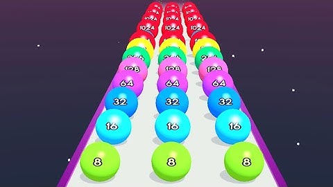 2048 Speed Ball Run 💸🎱🔥MAX LEVELS!! All Levels Gameplay Walkthrough Android, iOS NEW UPDATE