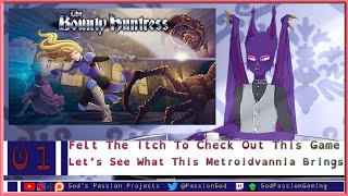 Let's Check Out This Indie Metroidvania In A #TheBountyHuntress Stream #Vtuber #Furry screenshot 2