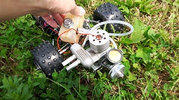 O.S. MAX-21 FSR-C, test run A