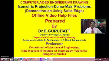 Isometric Projection -Demo -Problem 16 -Session 3