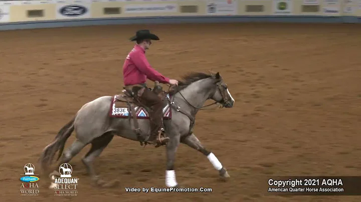 Roy Rich Rides SJR Smooth Cadilac to AQHA World Ti...