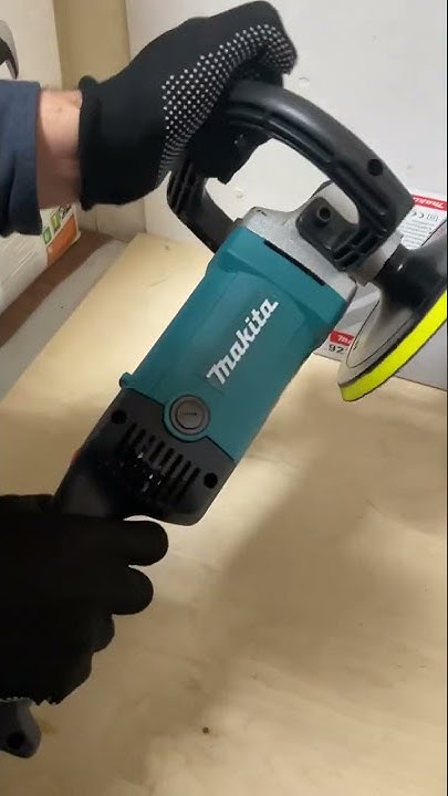 Полировальная машина makita 9227CB - YouTube
