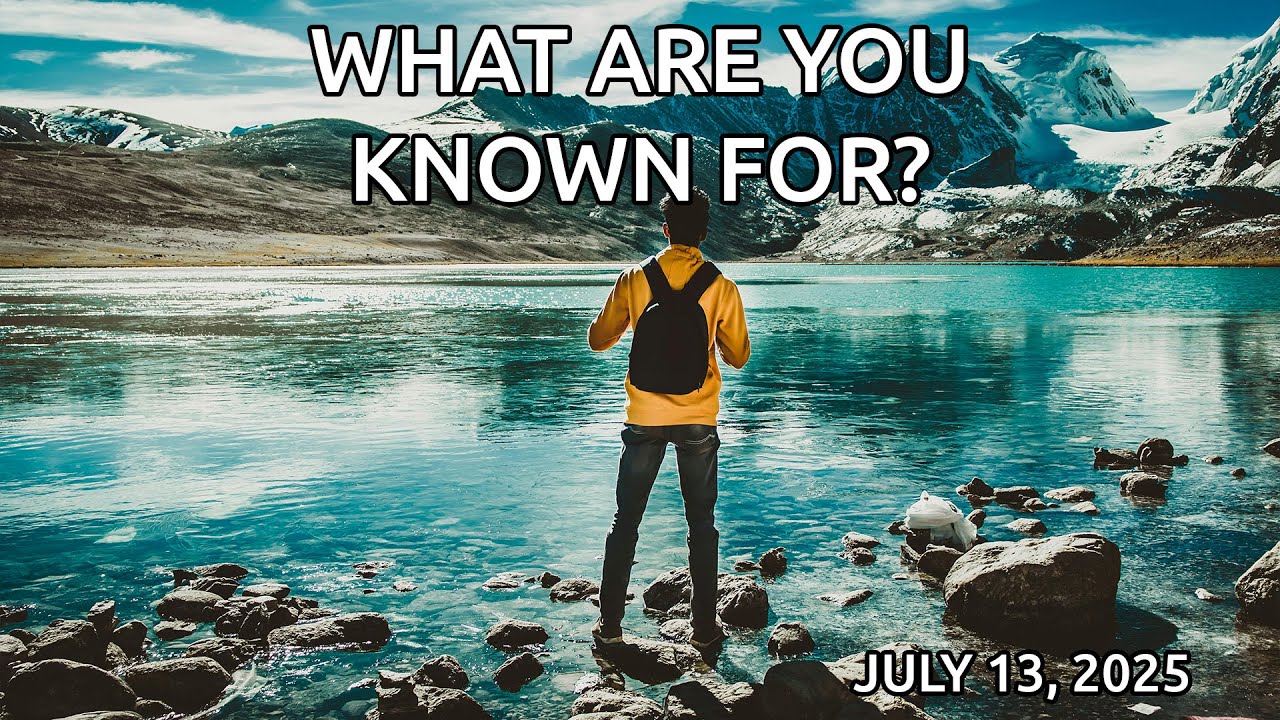 What Are You Known For?