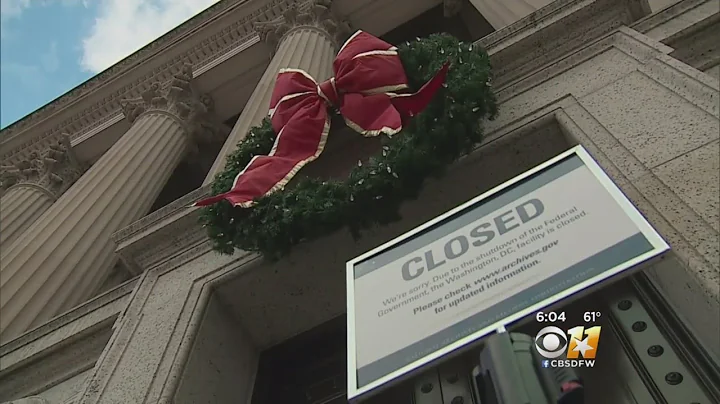 Federal Government Workers About To Miss First Paychecks During Shutdown