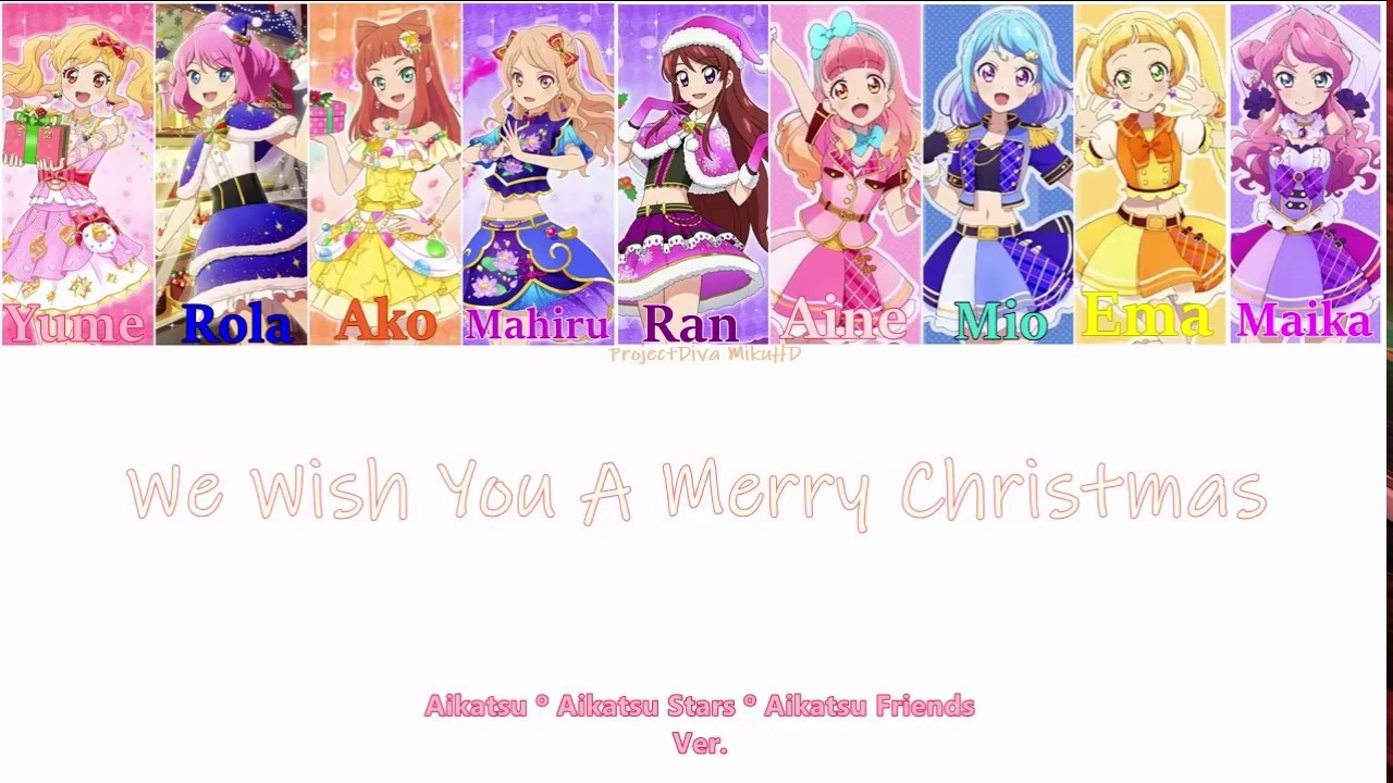 【SPECIAL】 Aikatsu/Stars/Friends - We Wish You A Merry Christmas