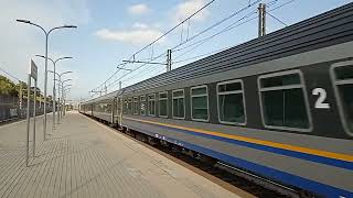 Regionale Veloce con carrozze MDVE da Roma Termini a Pescara Centrale in transito a LaRustica UIR 