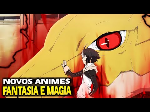 Novo anime de fantasia se destaca com um toque sombrio em um popular tropo  de espada mágica