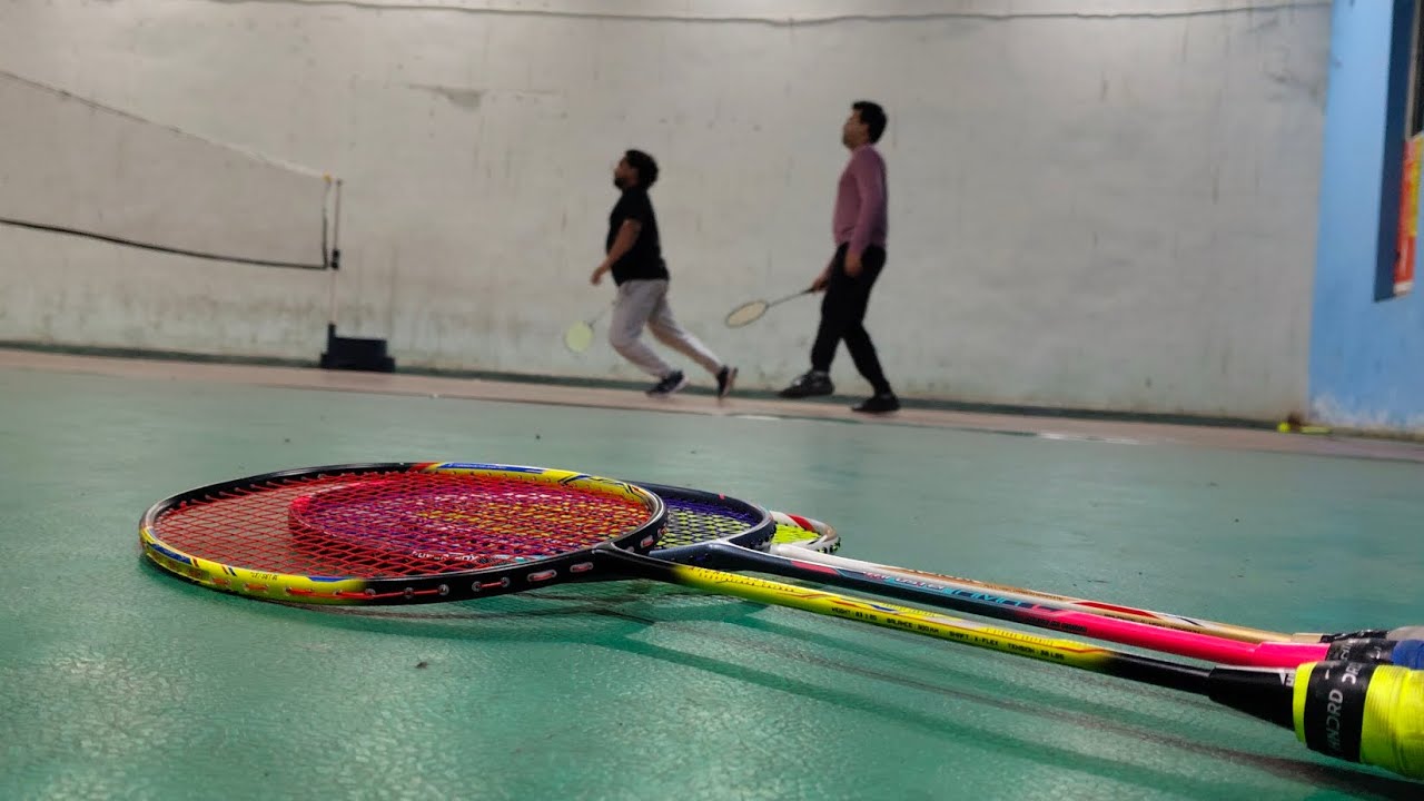 Playing badminton 🏸🏸