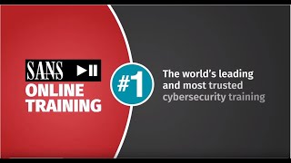 SANS Institute - Self Paced Online Training