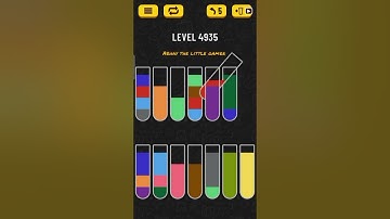 Water sort puzzle level 4935