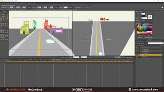 Moho Pro 13 Tutorial - Setting up a 3D Scene