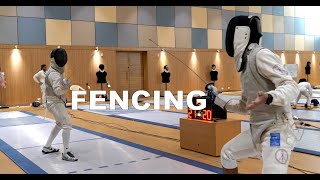 Fencing Practice Session