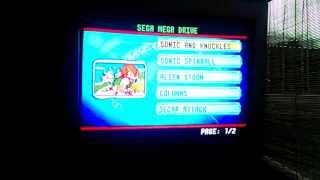 Atgames SEGA GENESIS plug&play Review Gameplay Gamelist