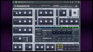 How to make an old school speed garage mean REESE BASS sounding synth using Massive vst on flstudio