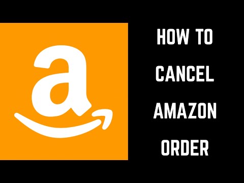 Как отменить заказ Amazon