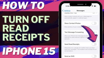 iPhone 15: How to Turn Off Read Receipts
