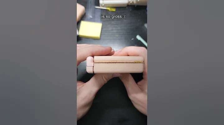 Deep Cleaning a FILTHY DS Lite! #Nintendo #ds #restoration #shorts #pokemon