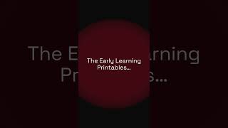 Fun Educational Printables for Early Learning