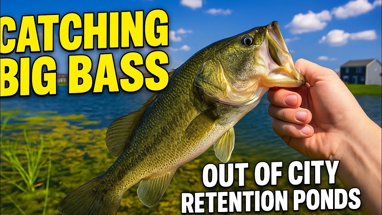 Catching Big Bass Out Of City Retention Ponds