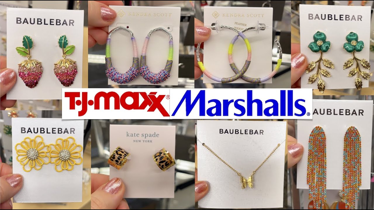 MARSHALLS & TJ MAXX SHOP WITH ME 2023 NEW JEWELRY FINDS, RINGS