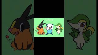 Starter pokemons #pokemon #pokemoncommunity #starters #starterpokemon #pokemonedit #animation
