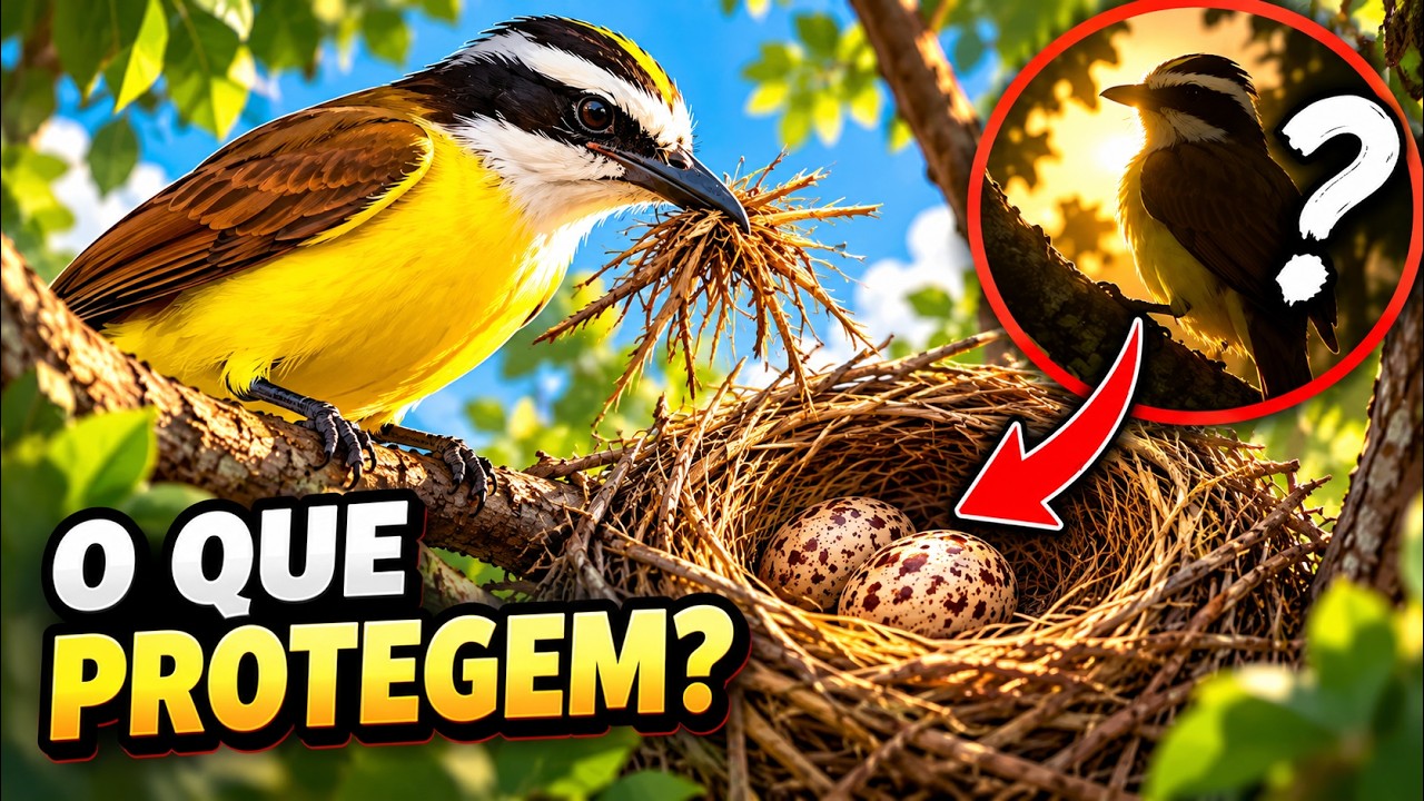 Ciclo De Vida Do Bem-te-vi (Parte 1): Do Ninho Ao Choco - YouTube