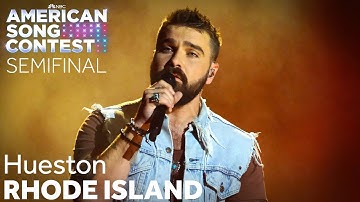 Hueston Performs "Held On Too Long" LIVE At The Semifinals | American Song Contest
