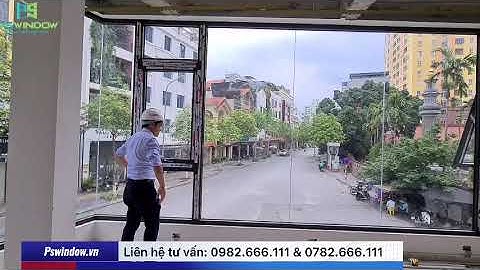 Cửa sổ xingfa 1 cánh | Cửa sổ mở hất Xingfa - PSWINDOW