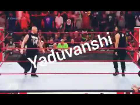 Haryana ke chore Aake dollar tattoos Roman Reigns and Brock Lesnar frightening Seen