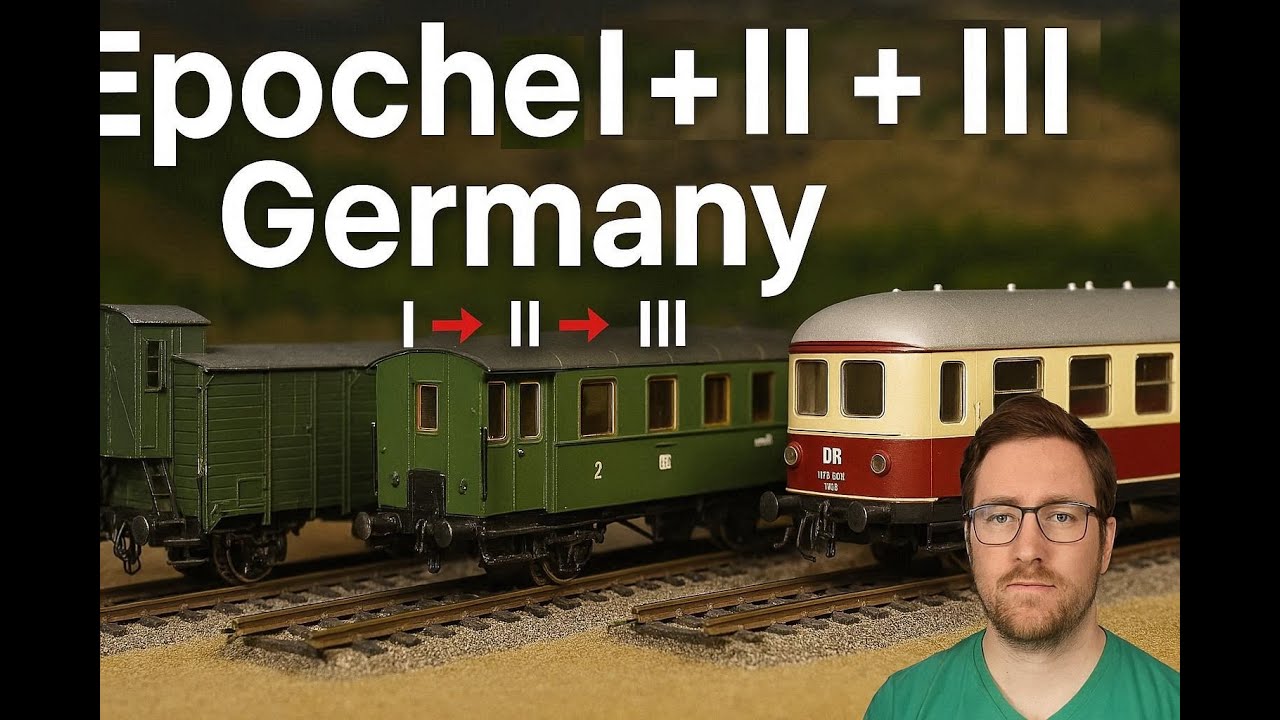 Epoche I–III Deutschland | Modellbahn H0 nach NEM 806D – KPEV & DRG korrekt erklärt