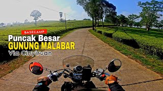 ROUTE & ROAD CONDITIONS TO BASECAMP CINYIRUAN, PUNCAK BESAR, MOUNT MALABAR | Kertamanah Tea Plant...