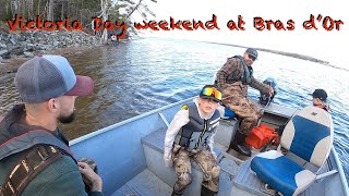 Fishing Bras d’Or Lake on Victoria Day weekend 2024