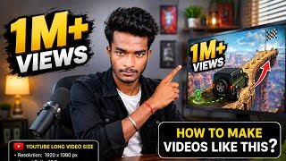 How to Make a Gaming Video with Green Screen Gameplay | Mountain Climb 4x4 Car Drive Tutorial screenshot 3