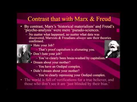 Popper on Demarcation Science vs Pseudoscience (Lecture 6, Video 2 of 3