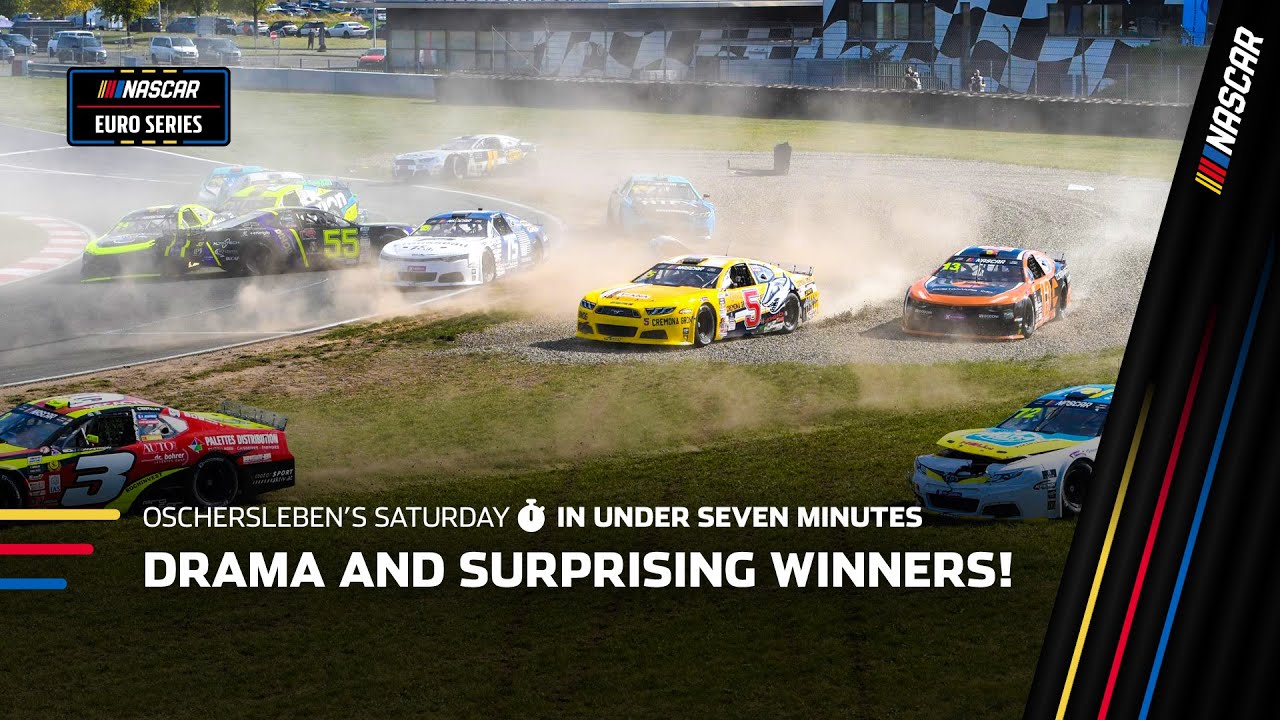 Short Race Highlights: 2025 EuroNASCAR Oschersleben Playoff 01 in under seven minutes