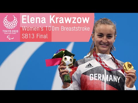 A neck and neck race! 😳 | Women&amp;#39;s 100m Breaststroke - SB13 Final | Swimming | Tokyo 2020