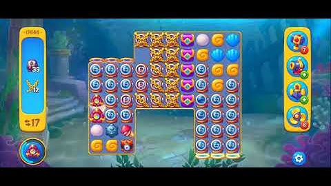 Fishdom Easy Level 17646 (with timed boosters [Super Lightning]) @choraelmin 