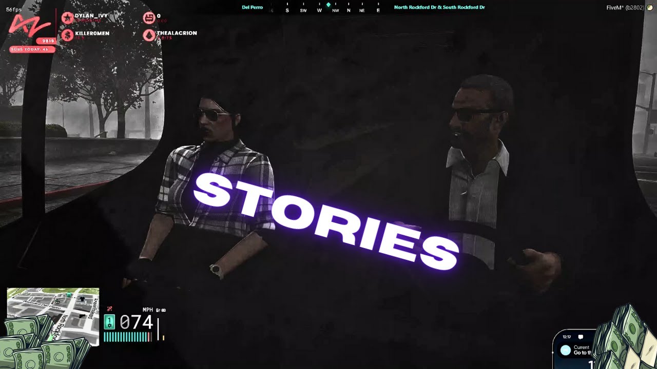 Tony Corleone and Gigi Gambino Tell Stories to each other NoPixel 4.0 GTA RP #nopixel #anthonyz