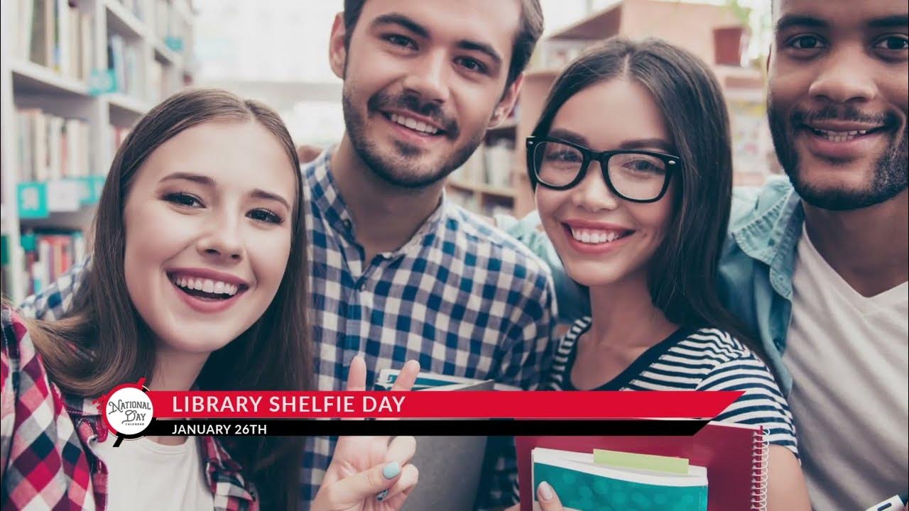 Library Shelfie Day on the Fourth Wednesday in January YouTube