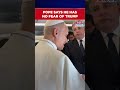 Pope Says He Has No Fear Of Trump Following US President Trump's Scathing Post #shorts
