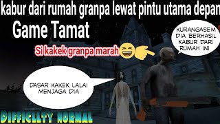 gua kabur dari rumah granpa pake pintu utama depan | granny 3 | screenshot 2