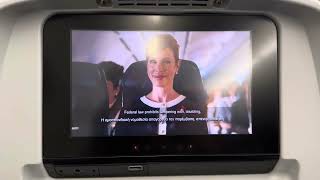 Delta Airbus A330-300 safety video October 2025