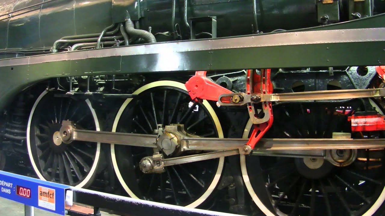 Train au vapeur locomotive 232 Cité du Train Mulhouse