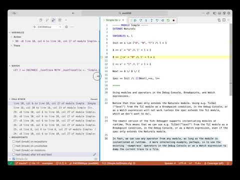 Runtime Module Instantiation in the TLA+ Debugger