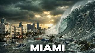 RUN! The Second Wave Hits Miami — Mega Tsunami Swallows the City | (AI) | Short Film Profile