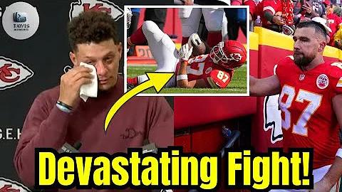 Patrick Mahomes Emotional as He EXPLAINS Devastating Exchange with Kelce at Chiefs Vs Colts Game