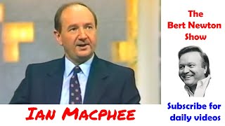 Federal Liberal Politician Ian Macphee with Bert Newton in 1989