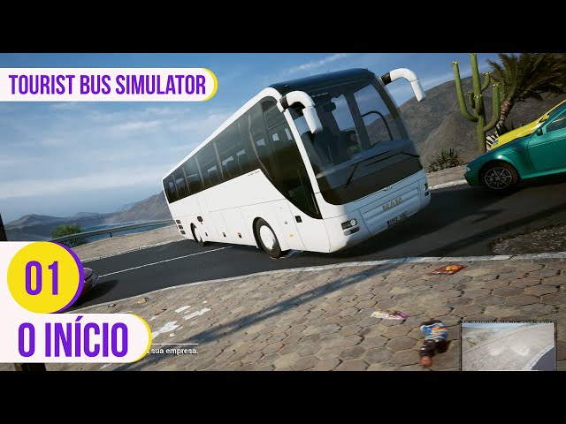 4K - Simulador de ônibus para PC  Tourist Bus Simulator (Ep. 04