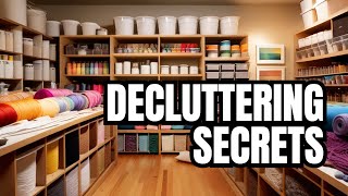 Secrets to Decluttering Your Craft Room