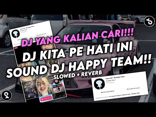 DJ CUMAN FOR NGANA SOUND DJ HAPPY TEAM VIRAL TIKTOK YANG KALIAN CARI (SLOWED+REVERB) class=